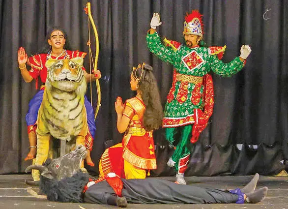 A performance at School Kalolsavam on Day 3. | Photo: Mathrubhumi