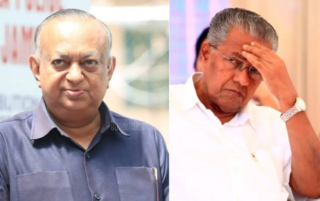 Raman Srivastava, CM Pinarayi Vijayan | Photo: Mathrubhumi