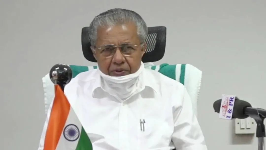 Chief minister Pinarayi Vijayan
