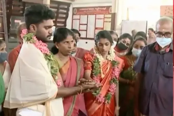 Sister of Vipin who committed suicide over denial of bank loan enters wedlock