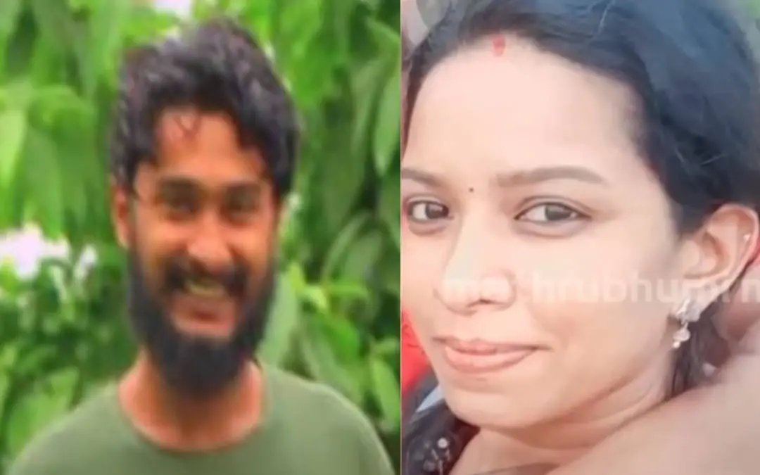From (R) Rajitha Mol, Culprit Atul Sathyan.  | Screengrab: Mathrubhumi News