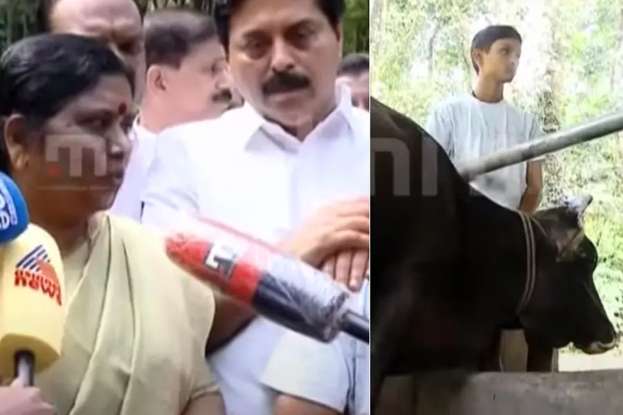 കുട്ടിക്കര്ഷകരെ ആശ്വസിപ്പിക്കാന് മന്ത്രിമാരെത്തി; 5 പശുക്കളെ നല്കും, ഒരുമാസം കാലിത്തീറ്റ സൗജന്യം