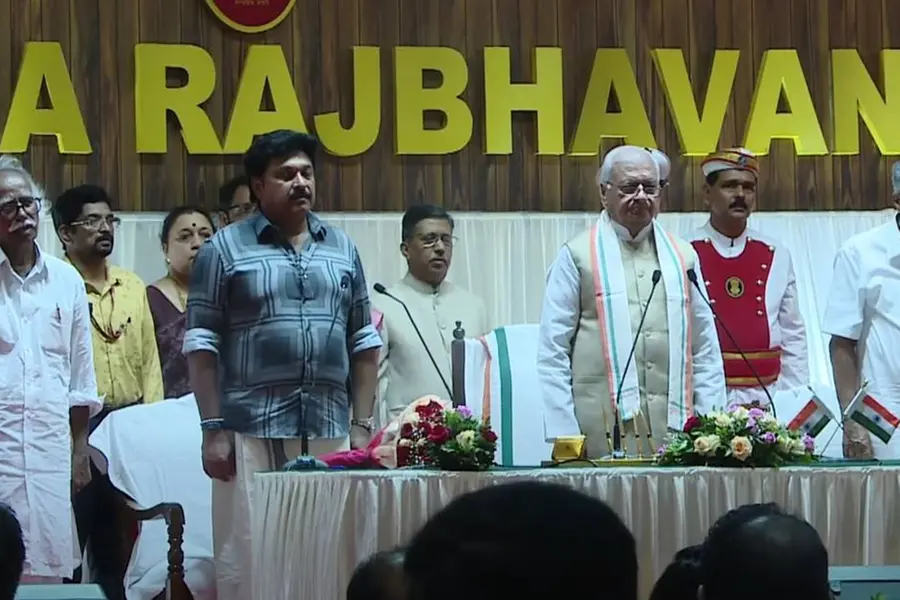 Kerala cabinet reshuffle: KB Ganesh Kumar, Kadannappalli Ramachandran take oath as ministers