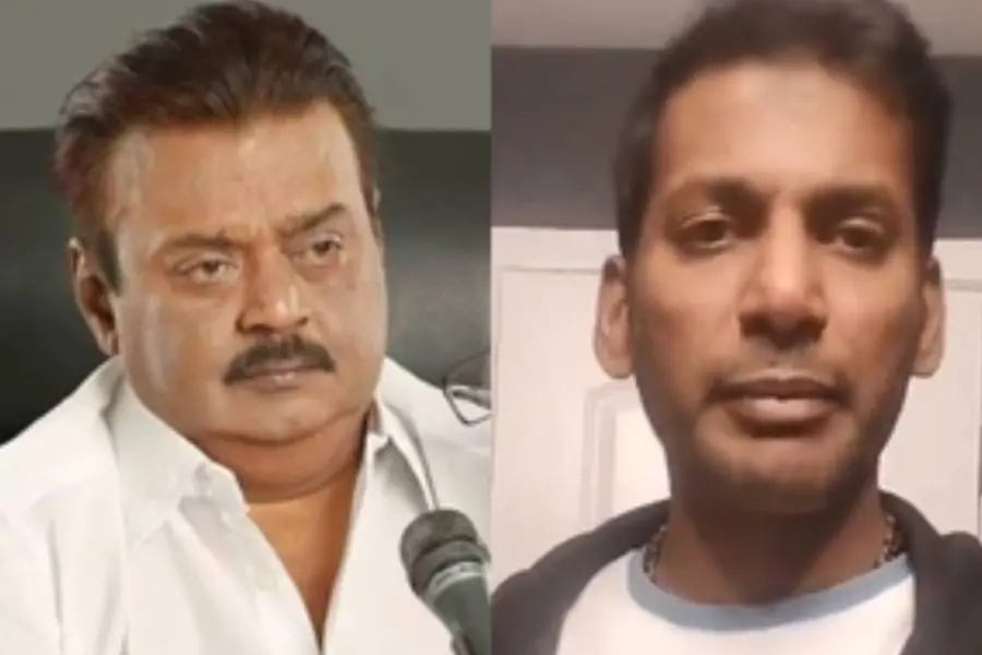 Tamil actor Vishal pens heartfelt note in honour of veteran superstar Vijayakanth