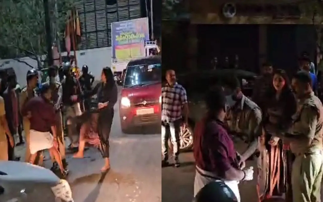 Visuals of the incident. (Screengrab)