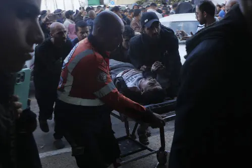 Palestinians feel 'no joy' as Israel bombs Gaza on Christmas