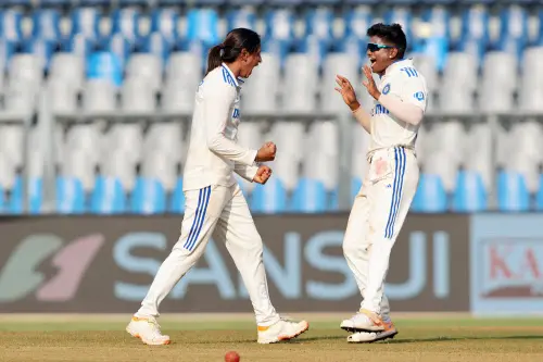 Skipper Harmanpreet's late show puts India in driver's seat against Australia in one-off Test