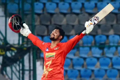 Kanpur: In this Friday, Sept. 1, 2023 file photo, Sameer Rizvi of Kanpur Superstars during the Uttar Pradesh T20 league 2023, in Kanpur. Chennai Super Kings grabbed Rizvi for Rs 8.4 crore at the IPL 2024 auction on Tuesday, Dec. 19, 2023. (PTI Photo)