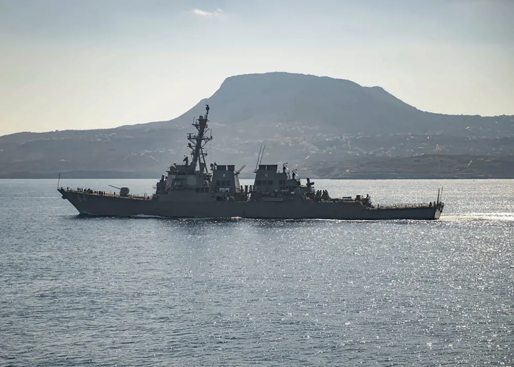The guided-missile destroyer USS Carney | AP