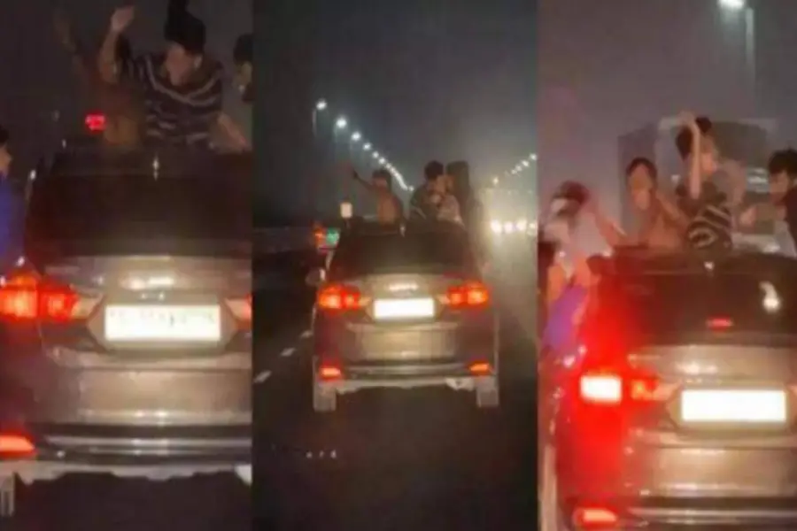 Four Malayalis arrested for dancing in moving car in Bengaluru
