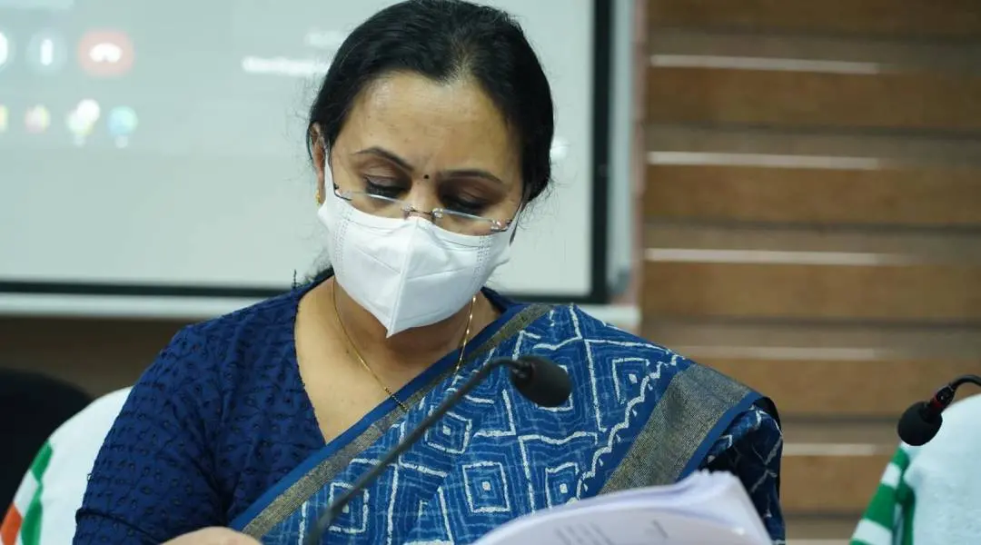 Health minister Veena George.  | www.facebook.com/veenageorgeofficial