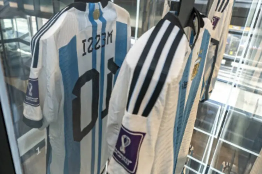 Six jerseys worn by Messi in World Cup sold for Rs 65 crores at auction in New York