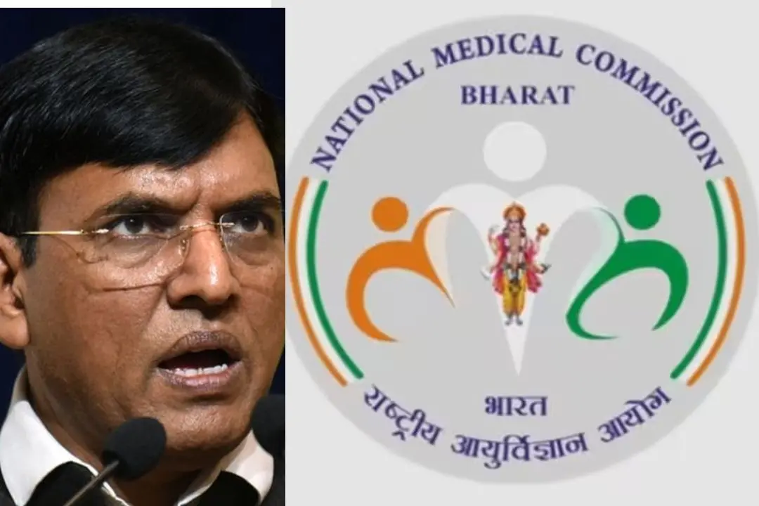 Mansukh Mandaviya -National Medical Commission | Photos: ANI, NMC site