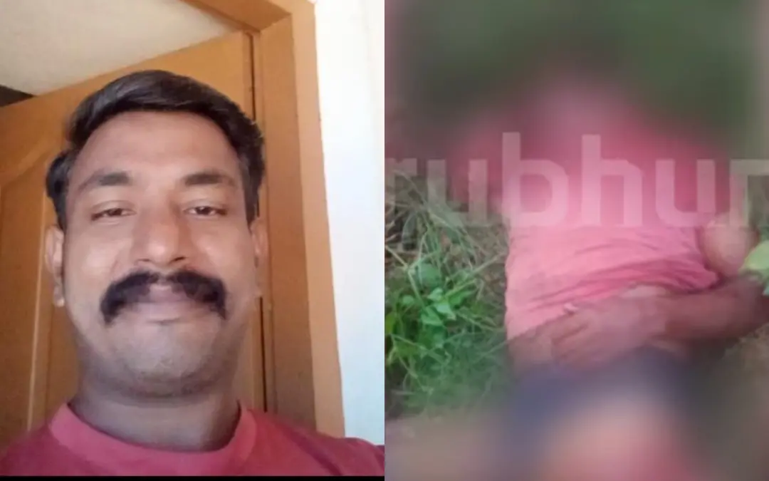 Deceased Prajeesh| Photo: Screengrab of Mathrubhumi News