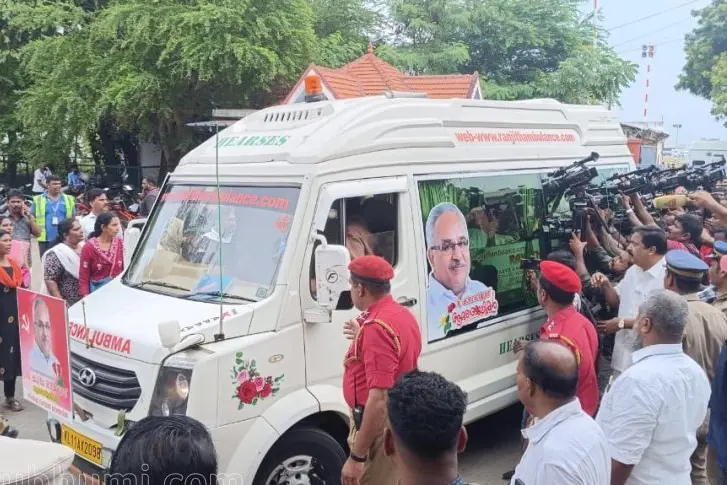 Thiruvananthapuram pays final respects to Kanam; public homage till 2 pm