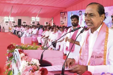 Former Telangana Chief Minister KCR hospitalised after a fall