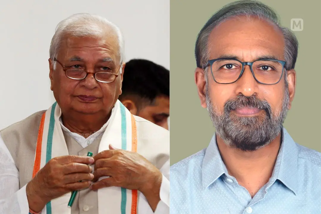 Arif Mohammed Khan- Prof S Bijoy Nandan | Photos: Ramanath Pai, Mathrubhumi