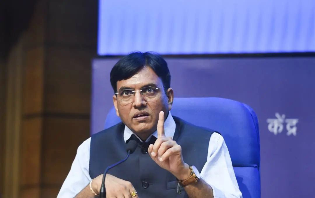 Mansukh Mandaviya | Photo:PTI