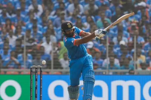 Rohit scores most runs as captain in a single edition of WC; Gill's struggle against Starc continues