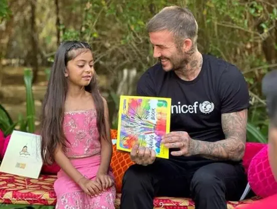 David Beckham in Gujarat | Photo: Instagram