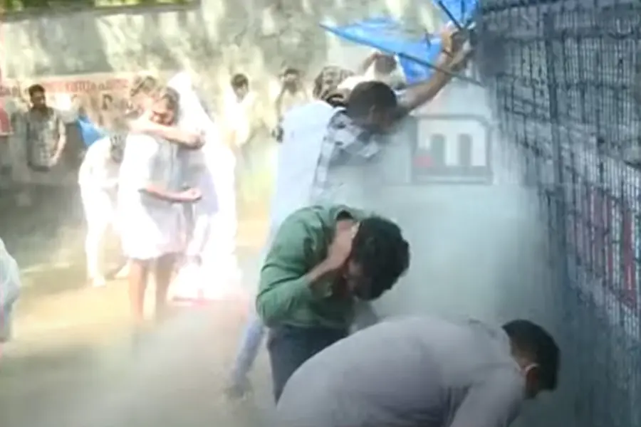 KSU march to minister R Bindu's residence turns violent; education bandh in Kerala tomorrow