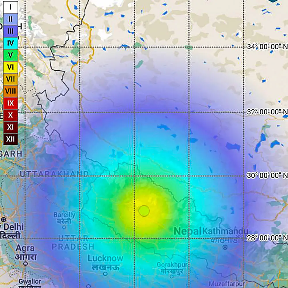 An earthquake of magnitude 5.6 recorded in Nepal | PTI
