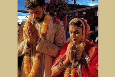 Tollywood actors Varun Tej and Lavanya Tripathi tie knot in Italy