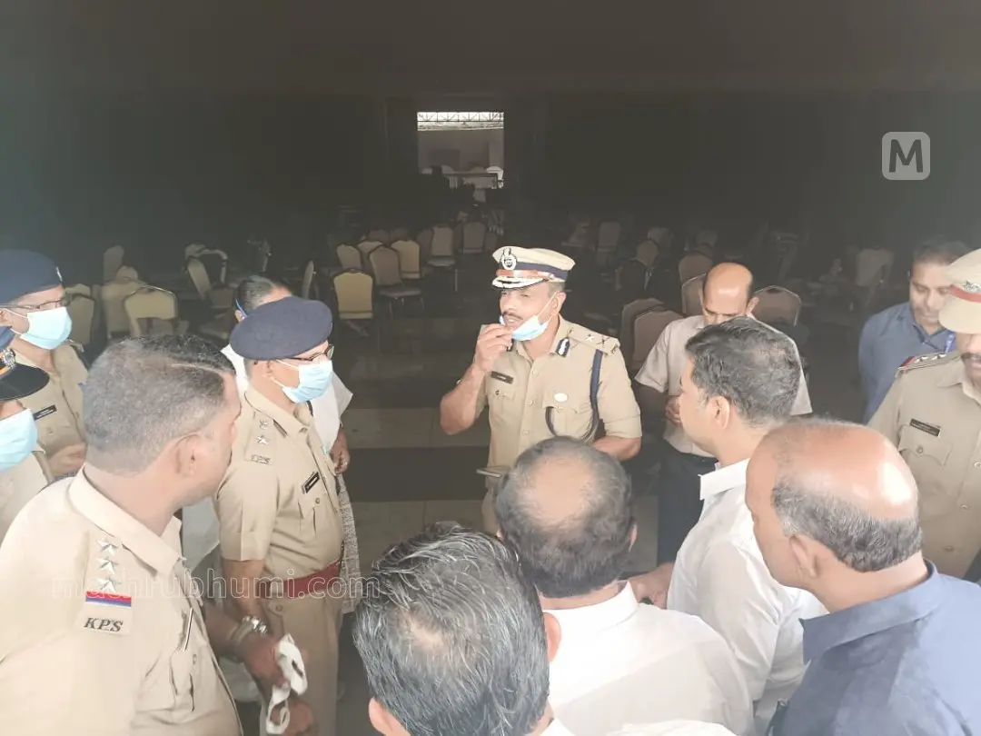 സ്ഫോടനം നടന്ന സ്ഥലത്തുനിന്നുള്ള ദൃശ്യം | ഫോട്ടോ: ടി.കെ. പ്രദീപ് കുമാര്