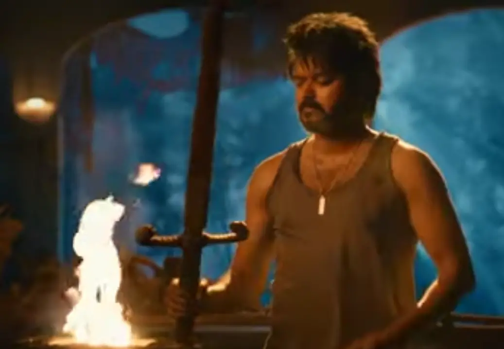 Vijay in Leo | Videograb:YouTube/SonyMusicIndia