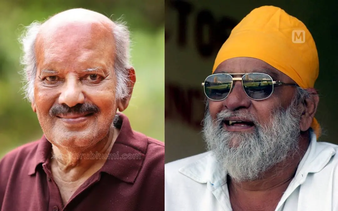 Writer Sethu, Bishan Singh Bedi | Photos: Mathrubhumi, ANI