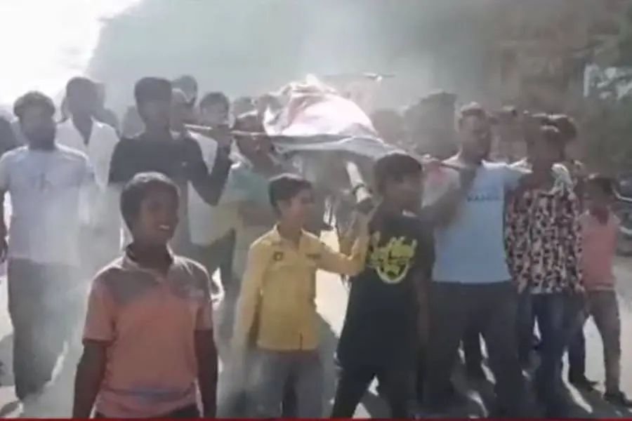 Unhappy over candidates for Rajasthan Assembly polls, BJP workers stage protest in Jaipur