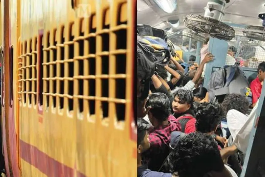 Overcrowded Parasuram Express: Jostling to find space, woman commuter injured