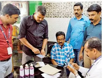 PD Tomy nabbed by Vigilance officials | Photo: Mathrubhumi