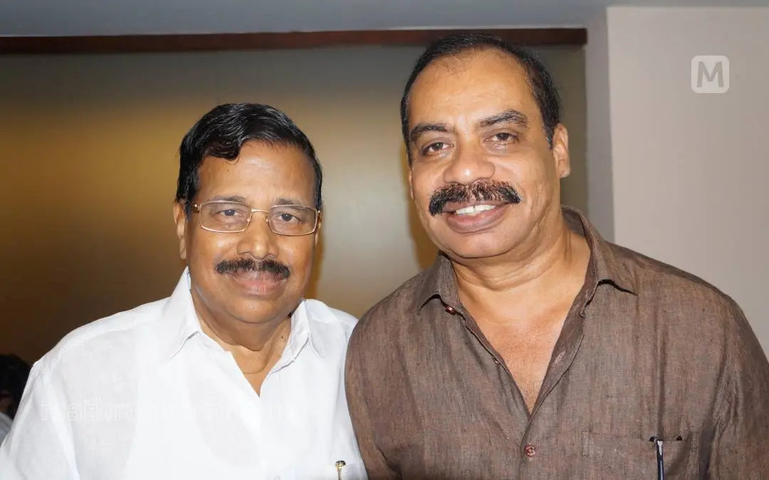 PV Gangadharan, Sathyan Anthikad | Photo: Mathrubhumi