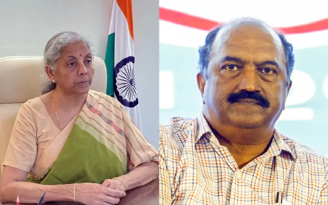 Nirmala Sitharaman, KN Balagopal | Photos: ANI, Mathrubhumi