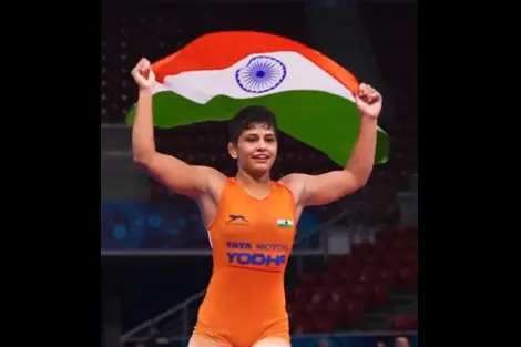 Antim Panghal became first Indian to be crowned U-20 world wrestling champion