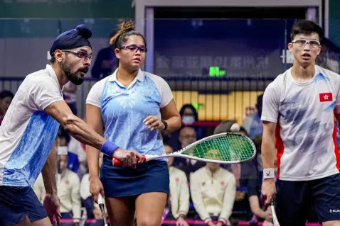 Asian Games: Dipika, Harinder clinch India’s 20th gold in mixed doubles squash