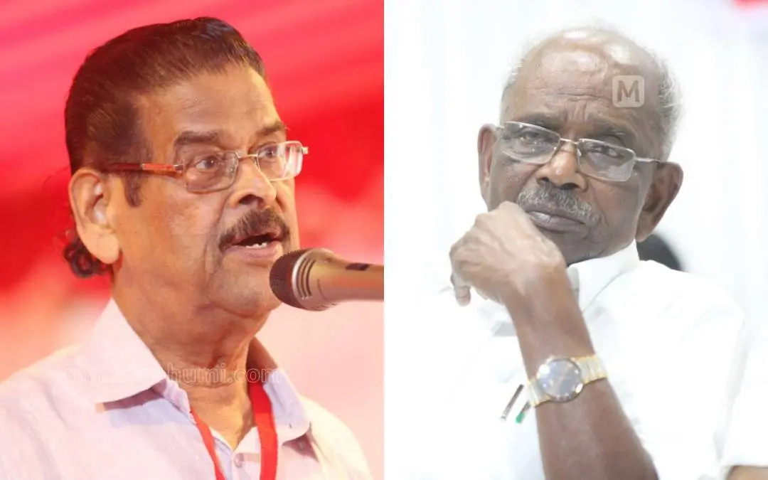 KK Shivaraman, MM Mani | Photo: Mathrubhumi