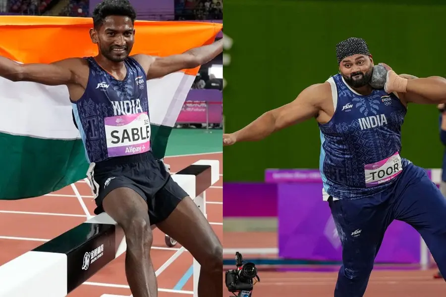 Sable becomes 1st Indian man to win Asian Games 3000m steeplechase title, Toor defends shot put gold