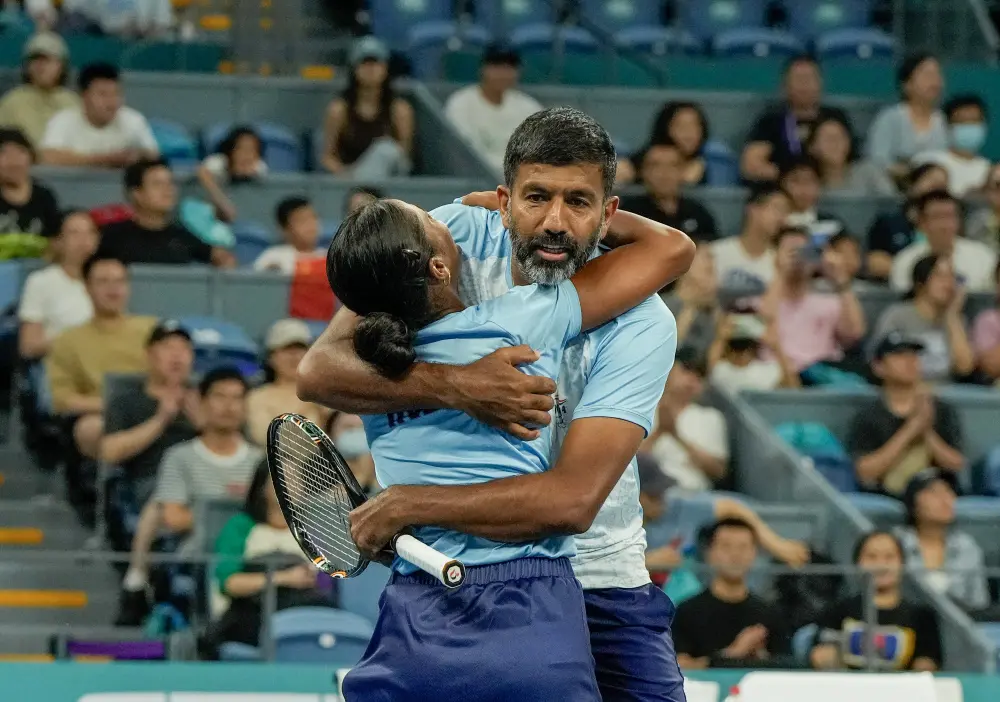 Rohan Bopanna and Rutuja Sampatrao Bhosale | PTI