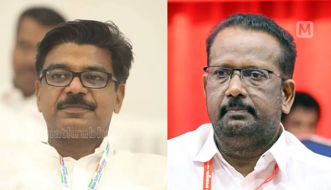 Mathew Kuzhalnadan,  CN Mohanan  | Photo: Mathrubhumi