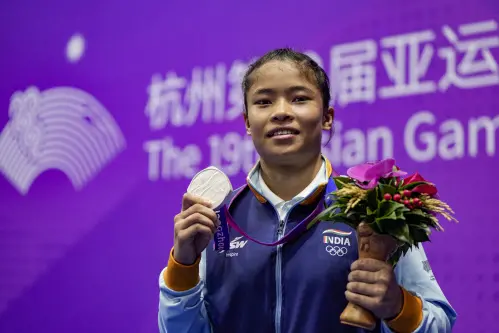 Wushu palyer Roshibina Devi dedicates Asian Games medal to victims of Manipur violence