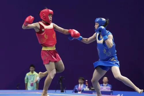 Asian Games: Naorem Roshibina Devi wins silver in women's 60kg wushu Sanda event