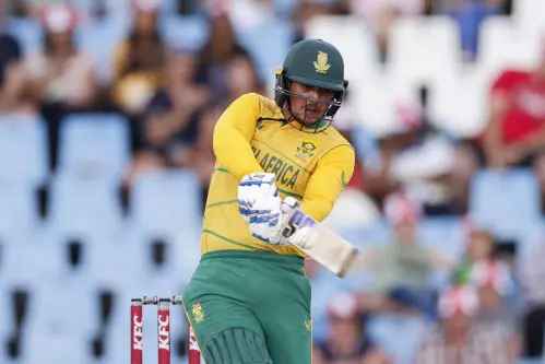 Quinton de Kock set for international farewell at World Cup