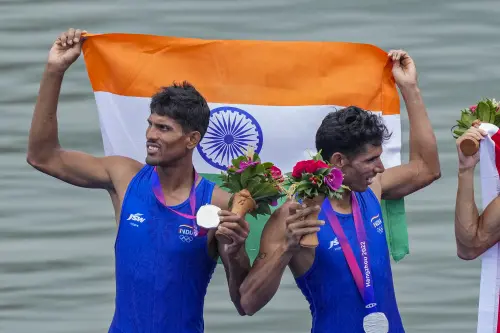 Asian Games: Indian rowers Arjun-Arvind pair wins silver in men's lightweight doubles sculls
