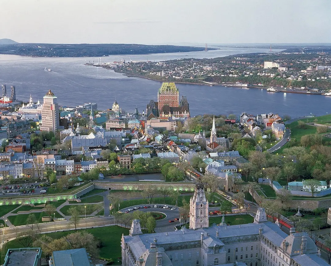 An aerial view of Old Quebec, Canada | Photo: AP