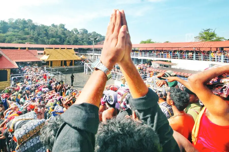 Employees exhausted by counting coins at Sabarimala temple