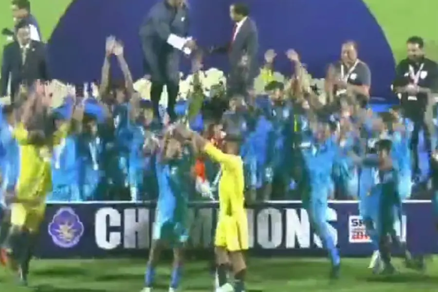 India emerge SAFF U-16 champions, make short work of Bangladesh in final