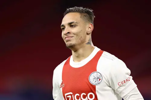 Ajax's Brazilian forward Antony | Photo: AFP
