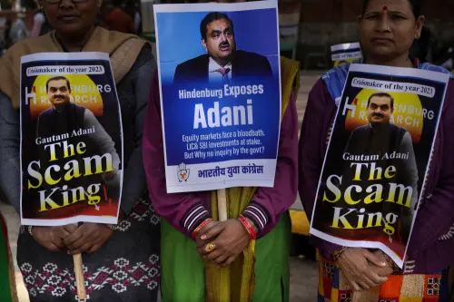 'One Man, One Government, One Business Group': Cong takes swipe at govt over Adani issue